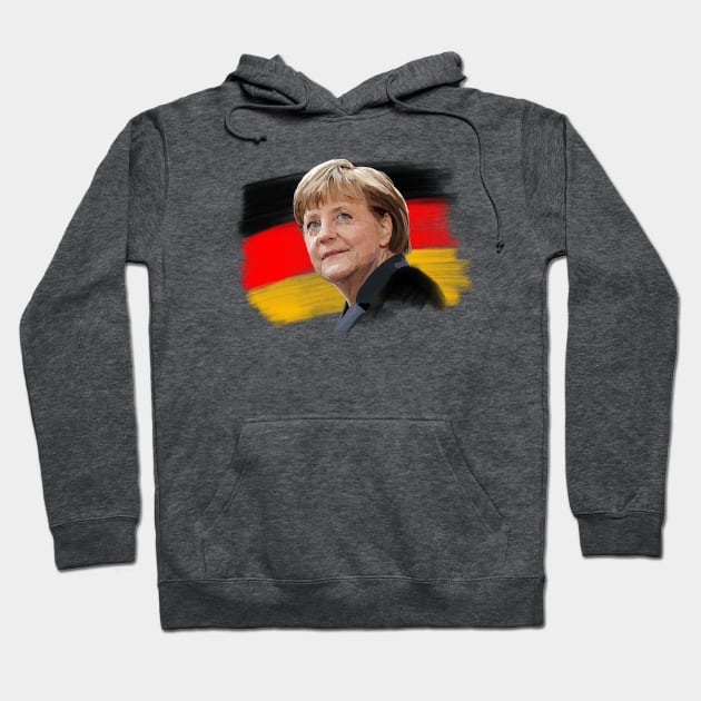 Angela Merkel Hoodie by sibosssr